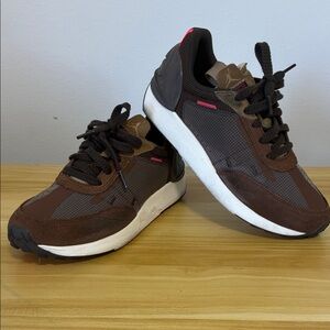 Nike Brown and Black Sneakers